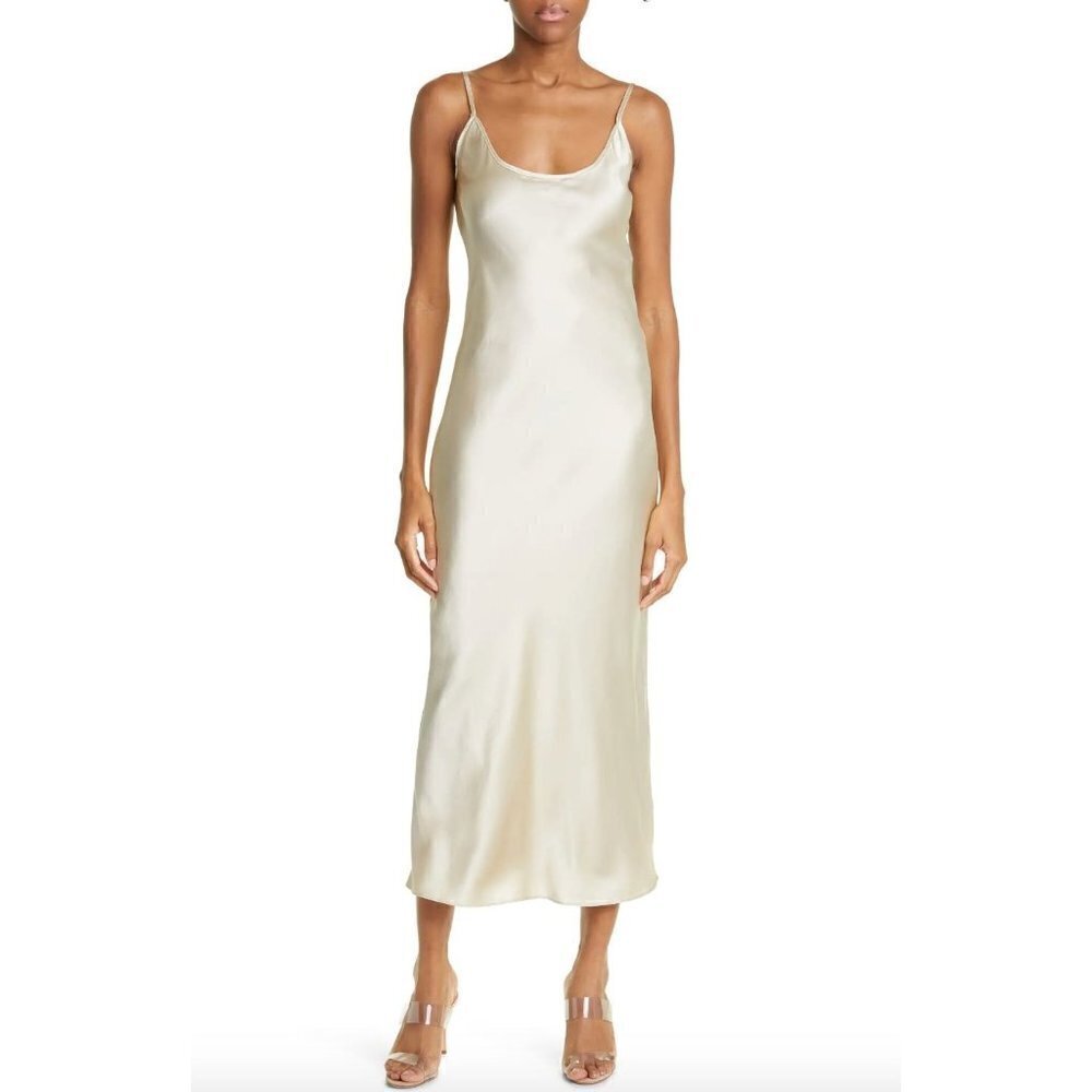 Mother of All Kelly Charmeuse Slipdress Womens Size XS